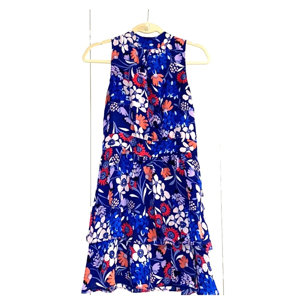 Parker Sleeveless Floral Dress, Size Small